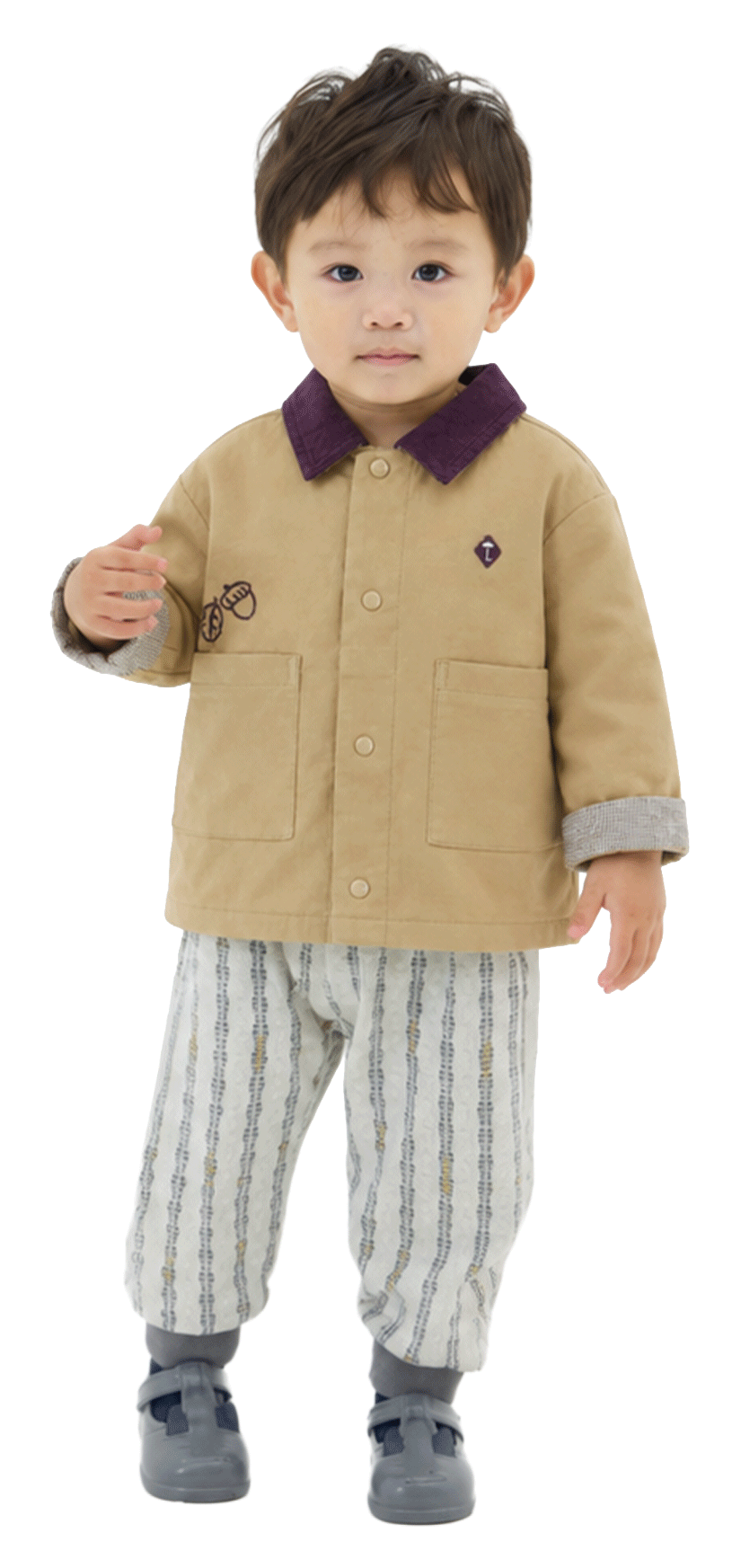 男の子のおしゃれなキッズコーディネート