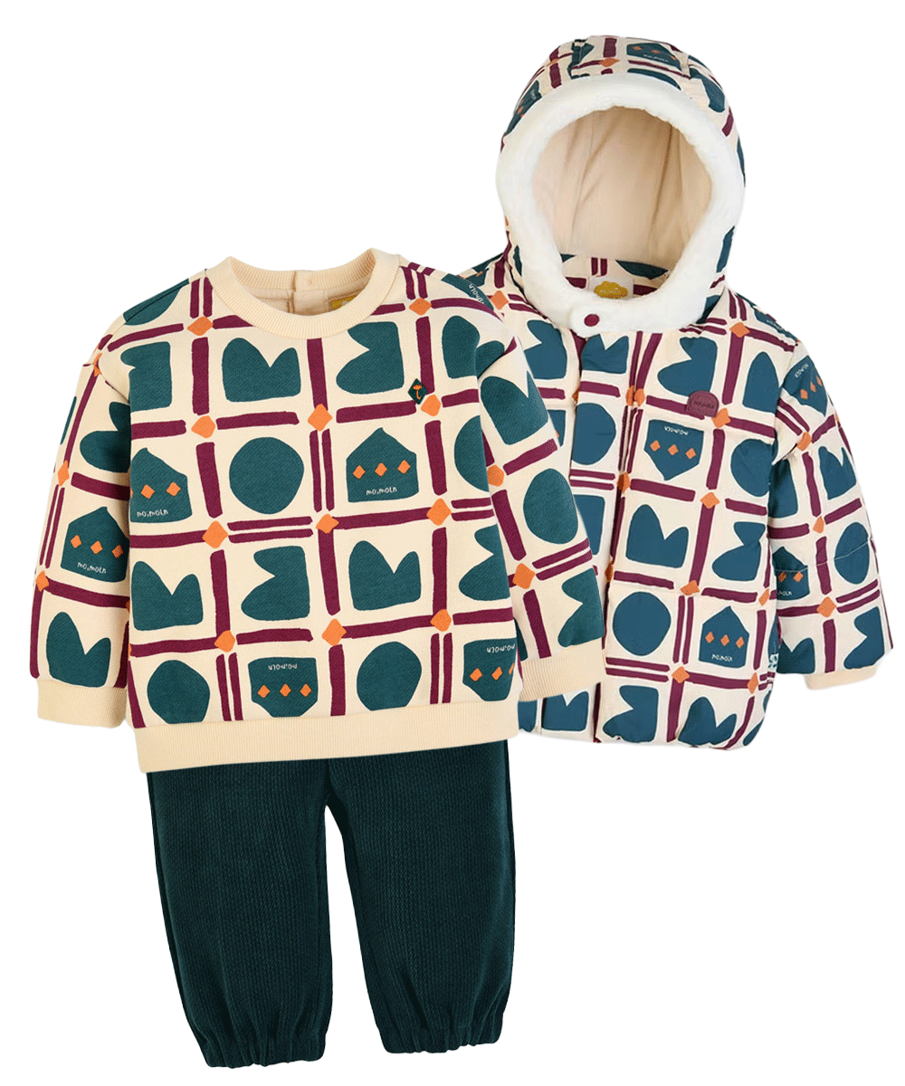 男の子めだつキッズコーディネート