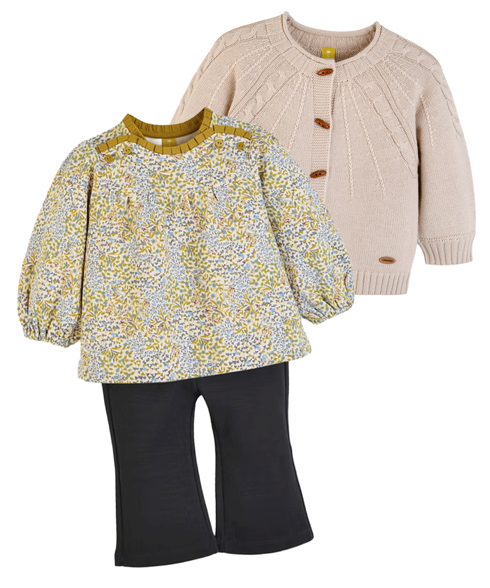 女の子北欧テイストLOOKのキッズコーディネート