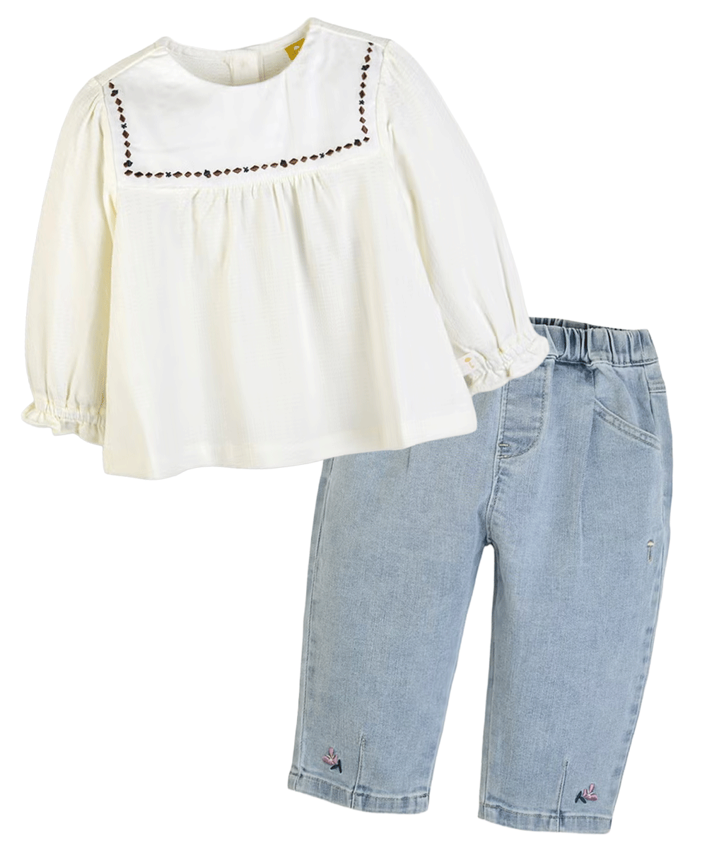 女の子さわやかLOOKのキッズコーディネート