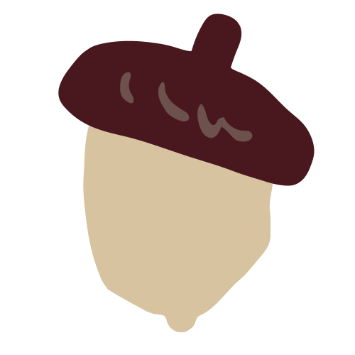 どんぐりのイラスト