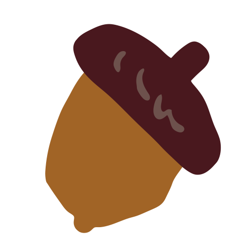 どんぐりのイラスト