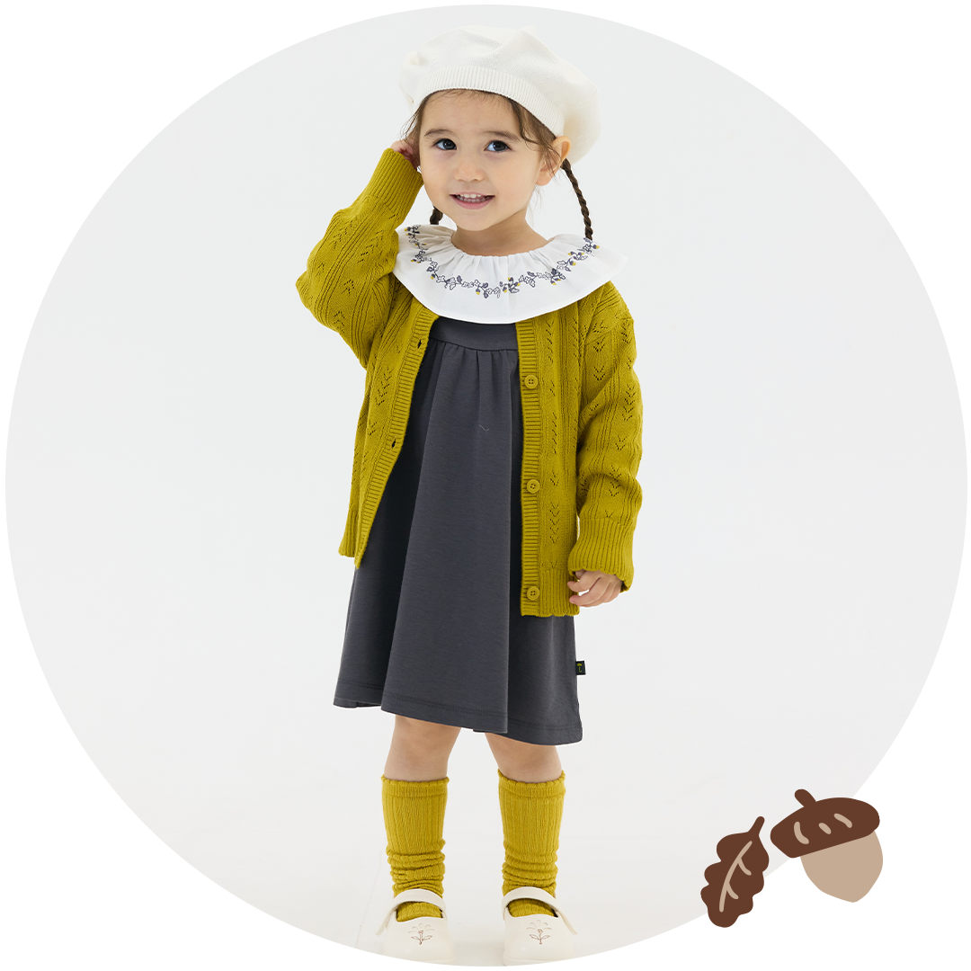 女の子きれいめlookのキッズコーディネート