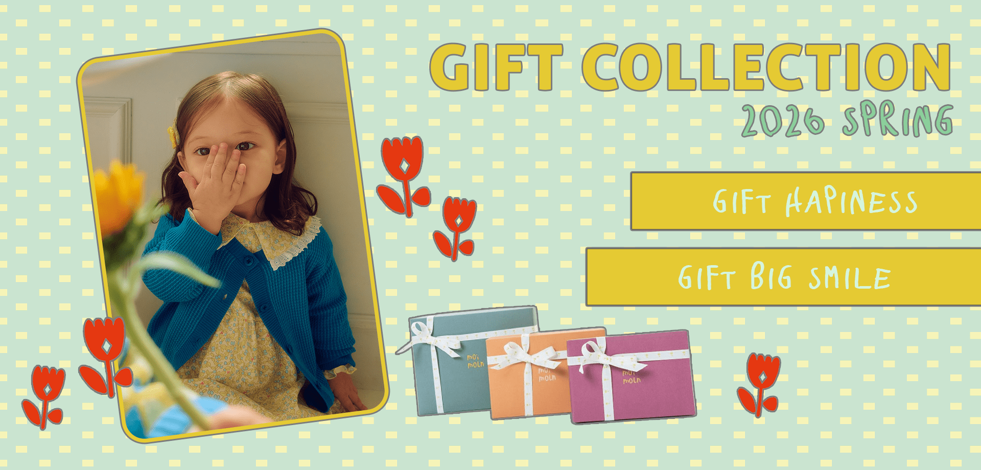 スライドバナー（PC）：GIFT COLLECTION 2026 SPRING