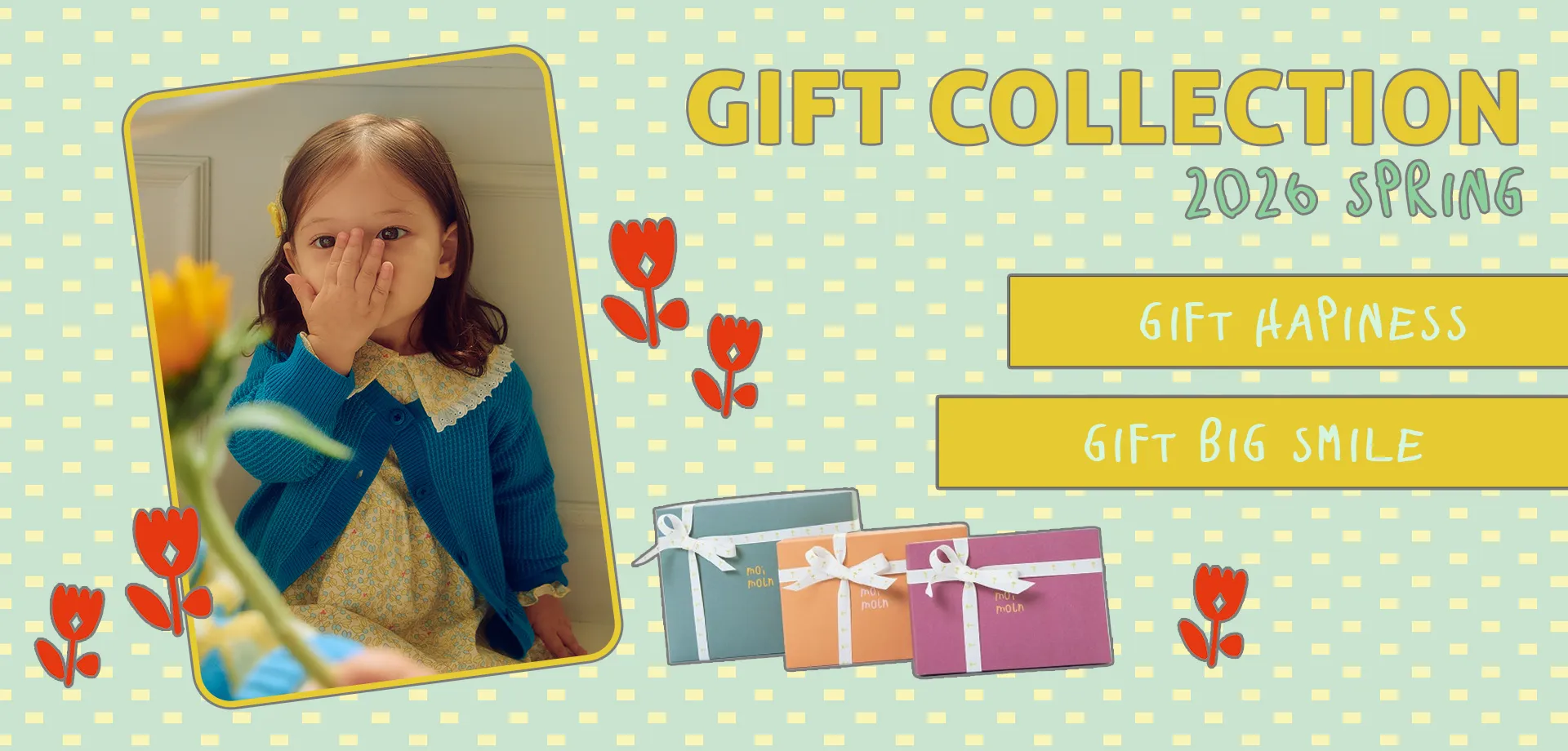 スライドバナー（PC）：GIFT COLLECTION 2026 SPRING