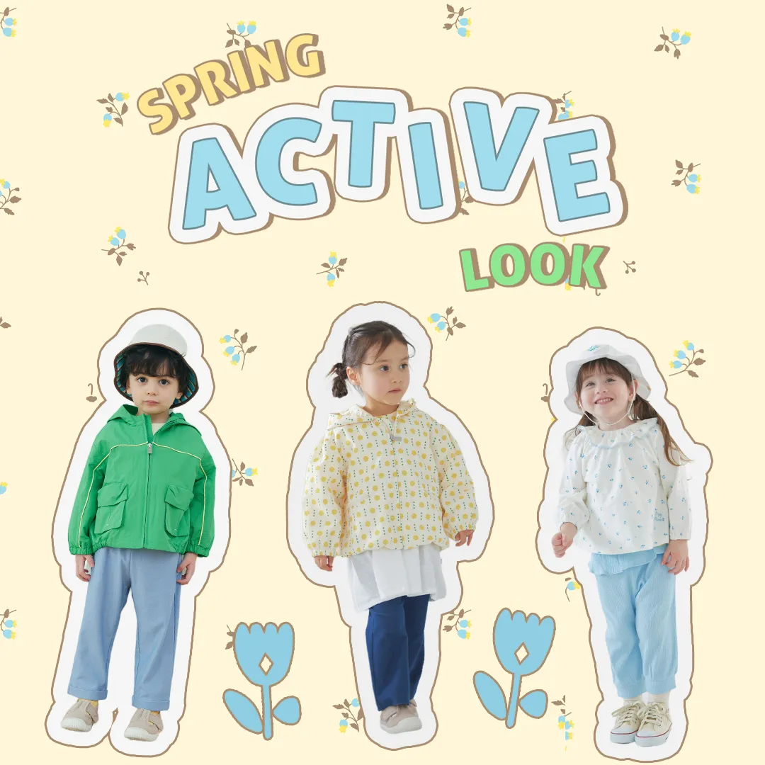スライドバナー（SP）：SPRING ACTIVE LOOK