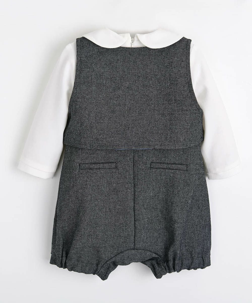moimoln フォーマル3点セット　男の子　90cm moimoln（モイモルン）の「【フォーマル3点セット】シャツ＆パンツ＆蝶