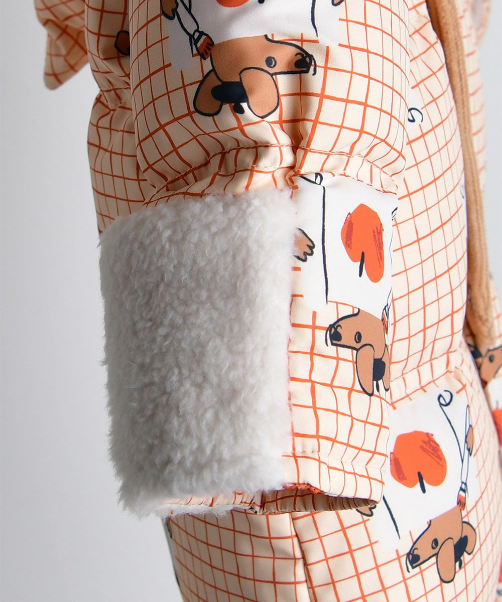 モイモルン　ダウンカバーオール　カンガルー　90サイズ 2点セット】カンガルーダウン＆ベスト | おしゃれな子供服 moimoln