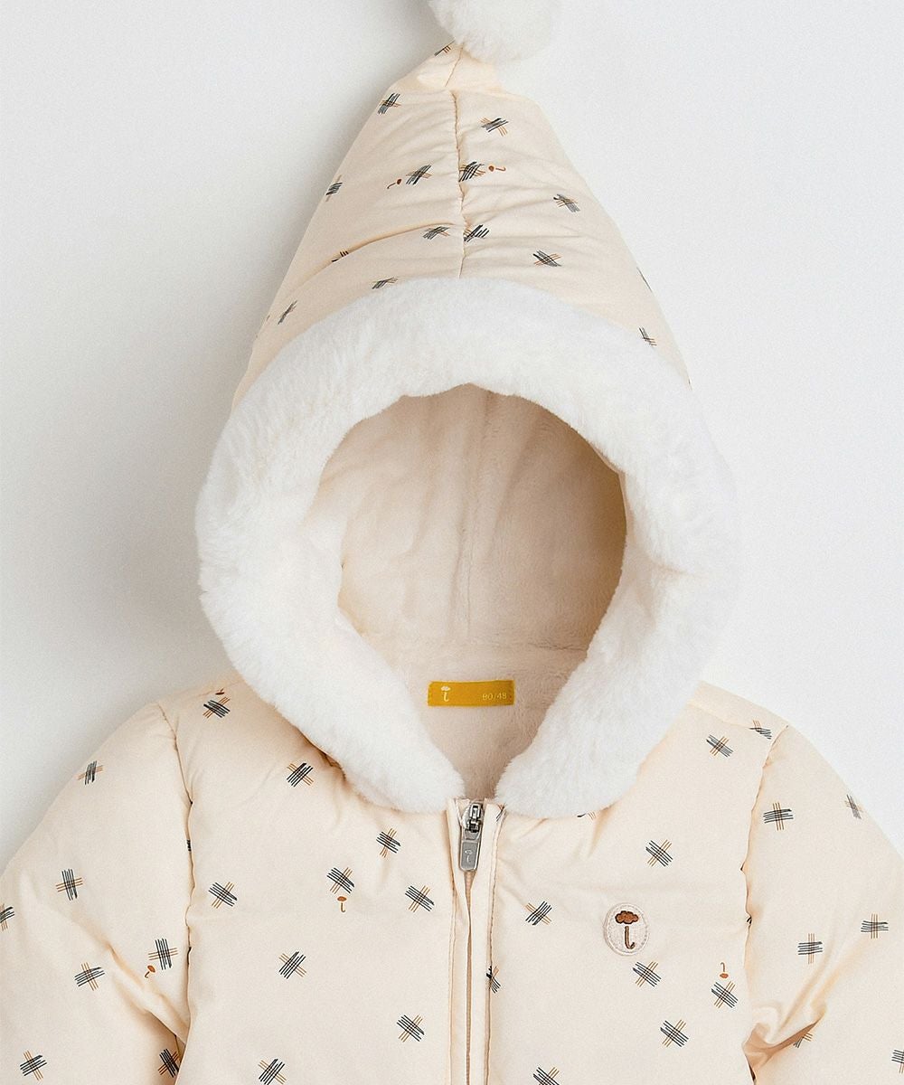 moimoln クロッシーダウンカバーオール クロッシーダウンカバーオール | おしゃれな子供服 moimoln