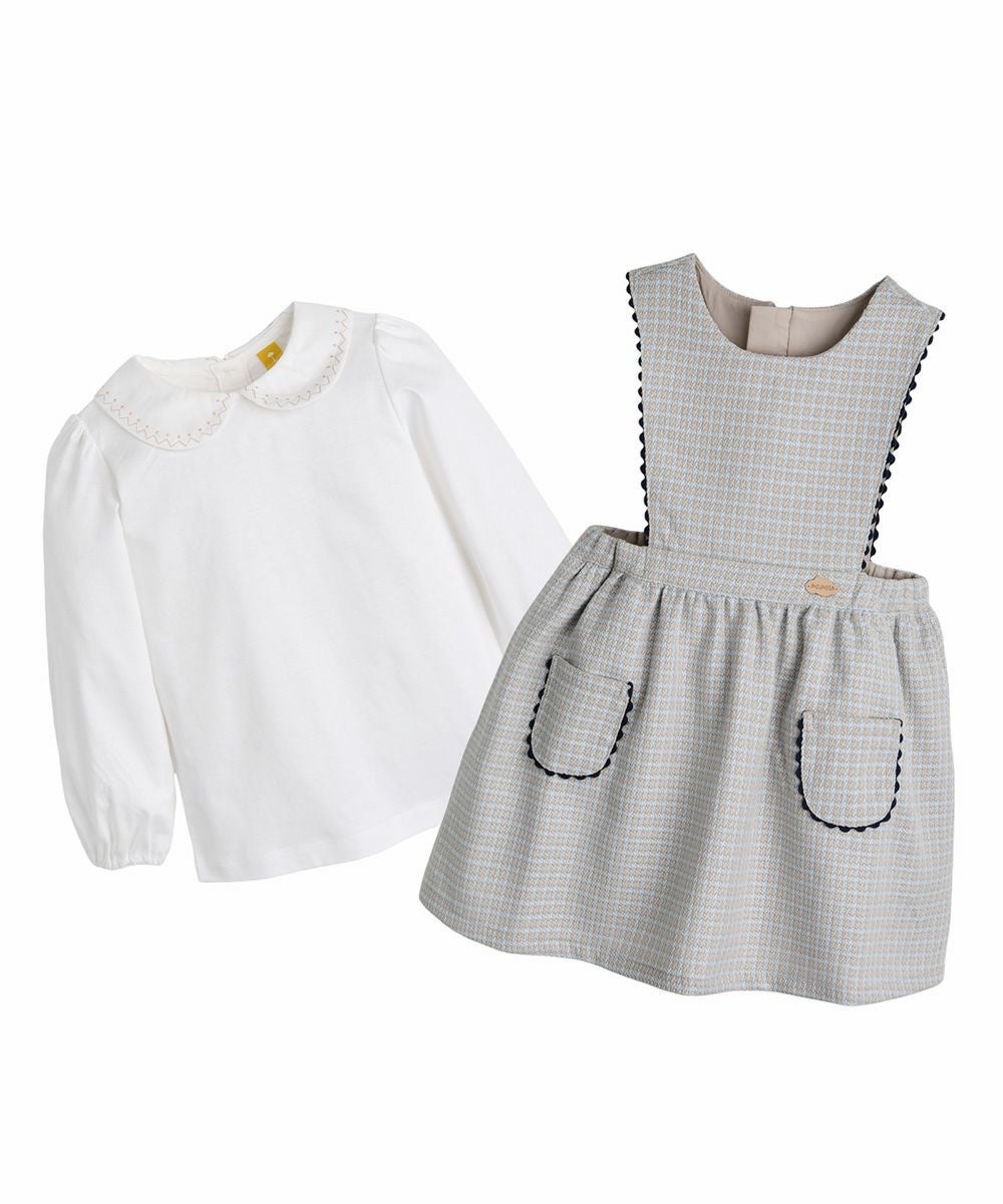 フォーマル2点セット】ウィキトップス＆ジャンパースカート