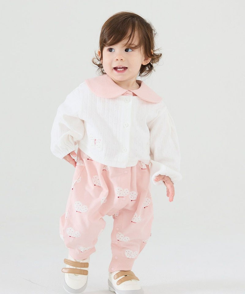 モデル身長：75cm　着用サイズ：80