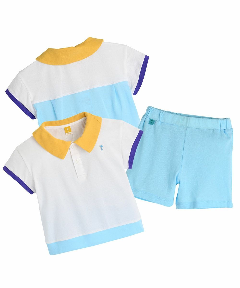 moimoln クロッシーダウンカバーオール クロッシーダウンカバーオール | おしゃれな子供服 moimoln