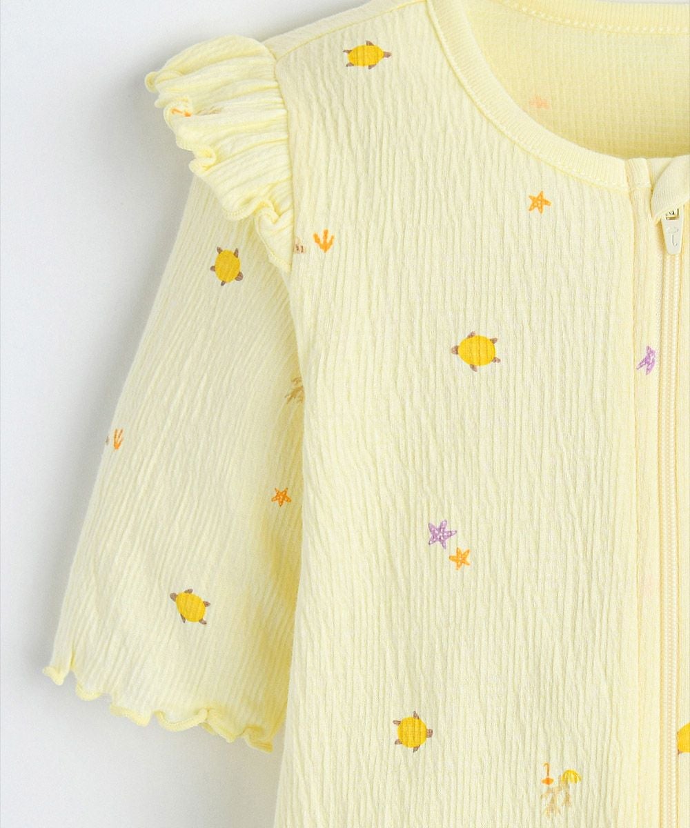 ルージャガード7分丈ジッパーカバーオール | おしゃれな子供服 moimoln