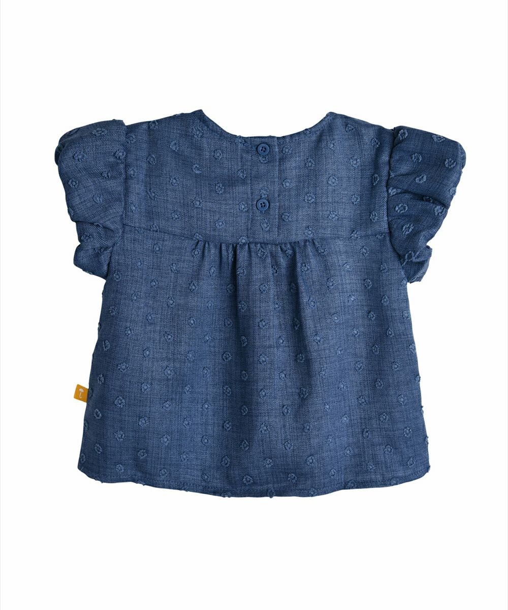 ラビットワンポイントブラウス | おしゃれな子供服 moimoln