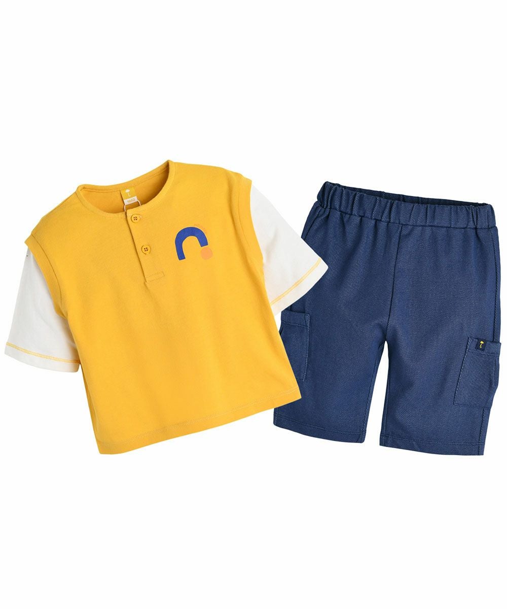 セットアップ】サニー7分丈トップス＆パンツ | おしゃれな子供服