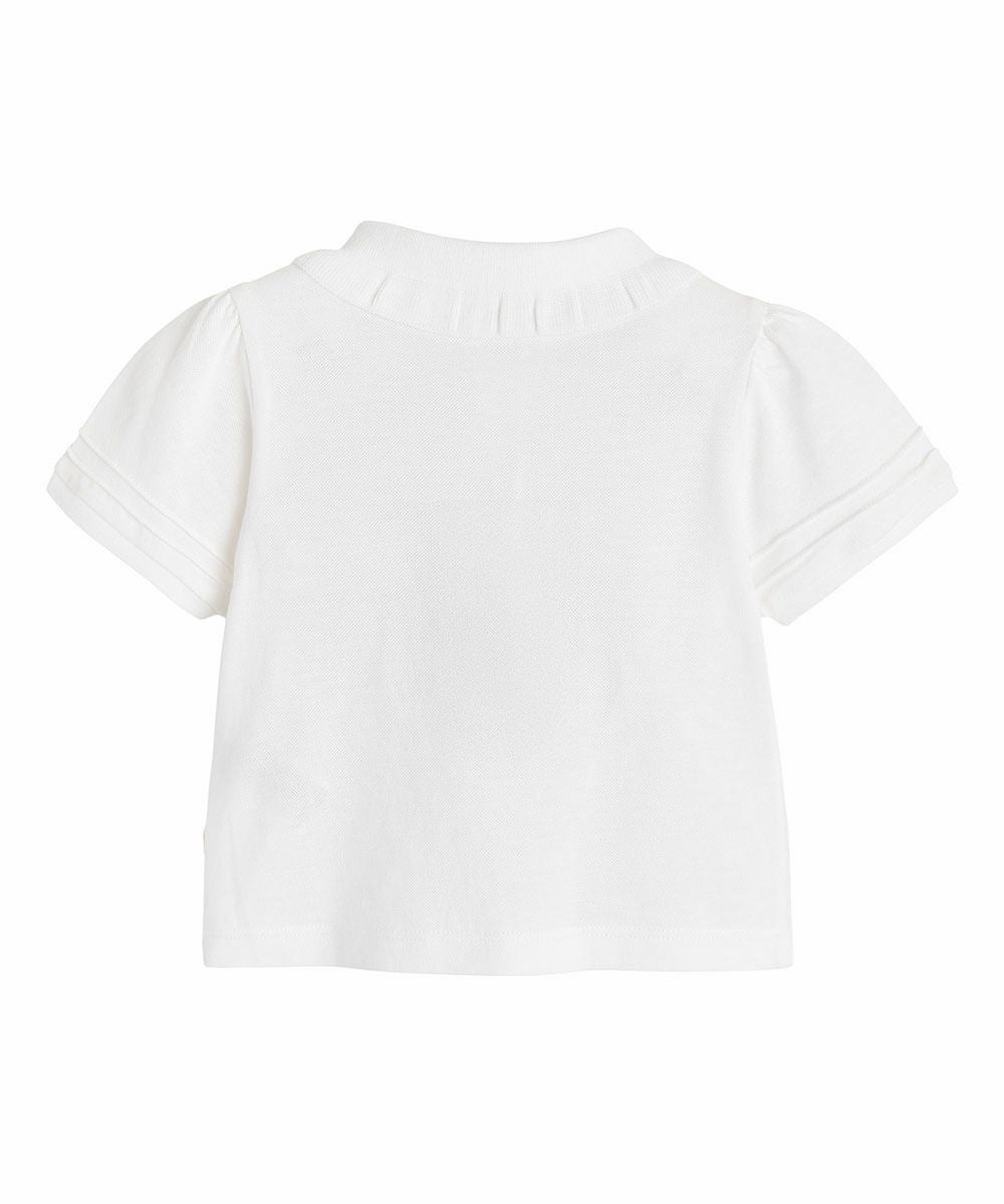 襟フリルTシャツ | おしゃれな子供服 moimoln（モイモルン） 公式