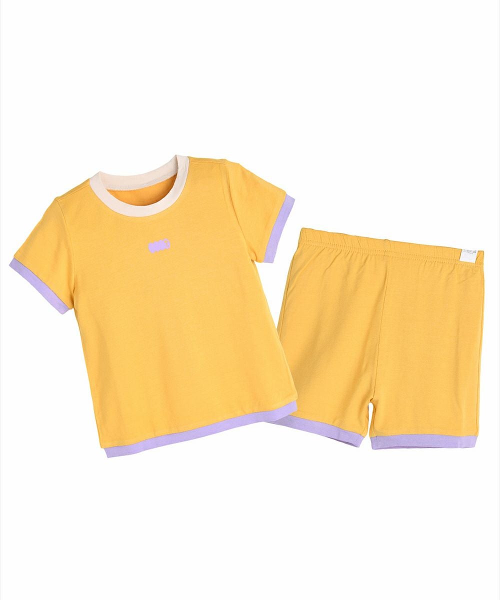 セットアップ】レーヨン半袖トップス＆パンツ | おしゃれな子供服