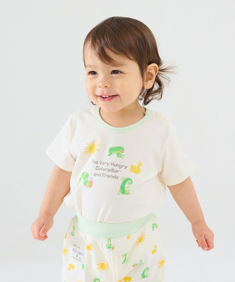 モデル身長：77cm　着用サイズ：80