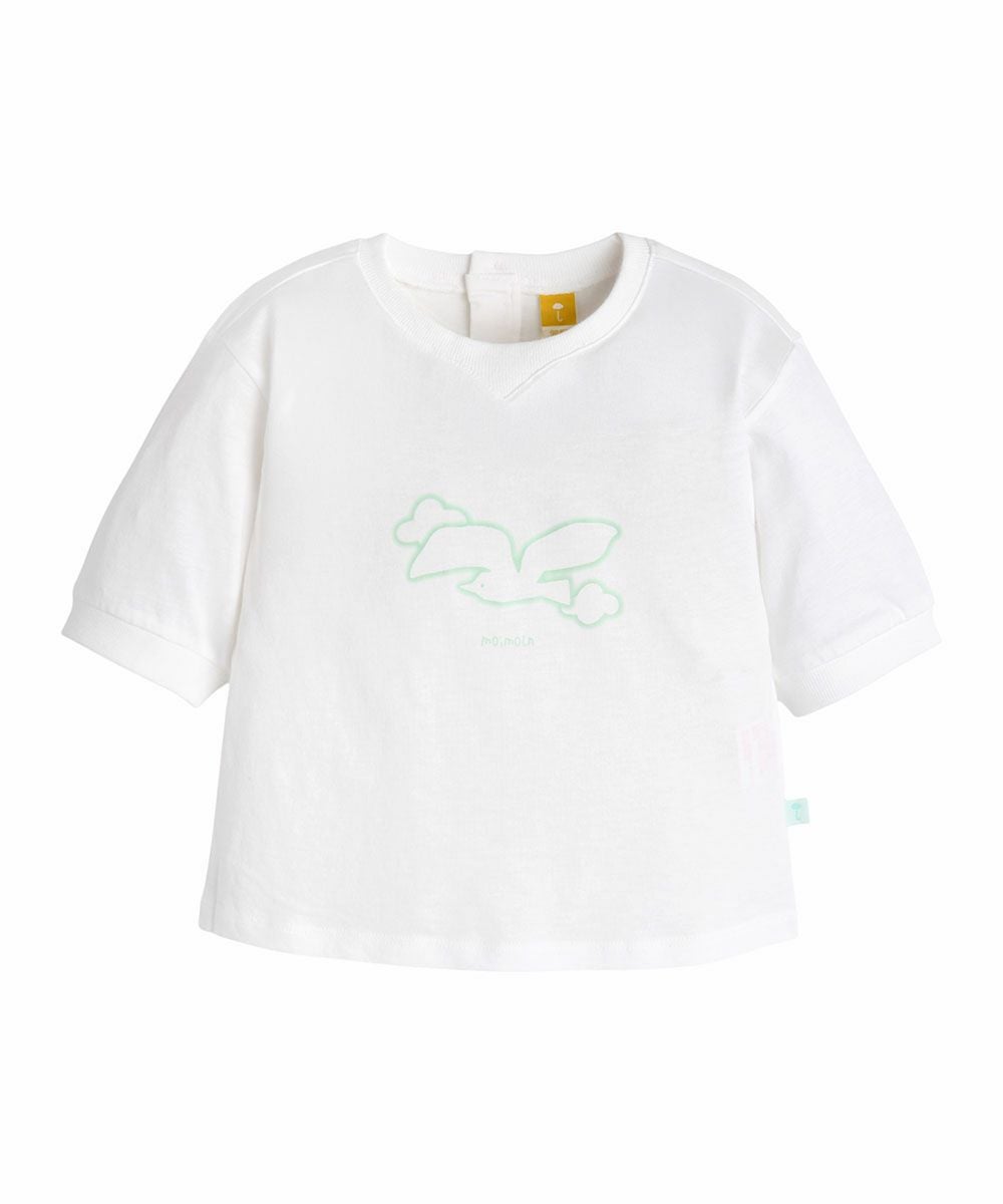 SOFT&】ブイ7分丈Tシャツ | おしゃれな子供服 moimoln（モイモルン