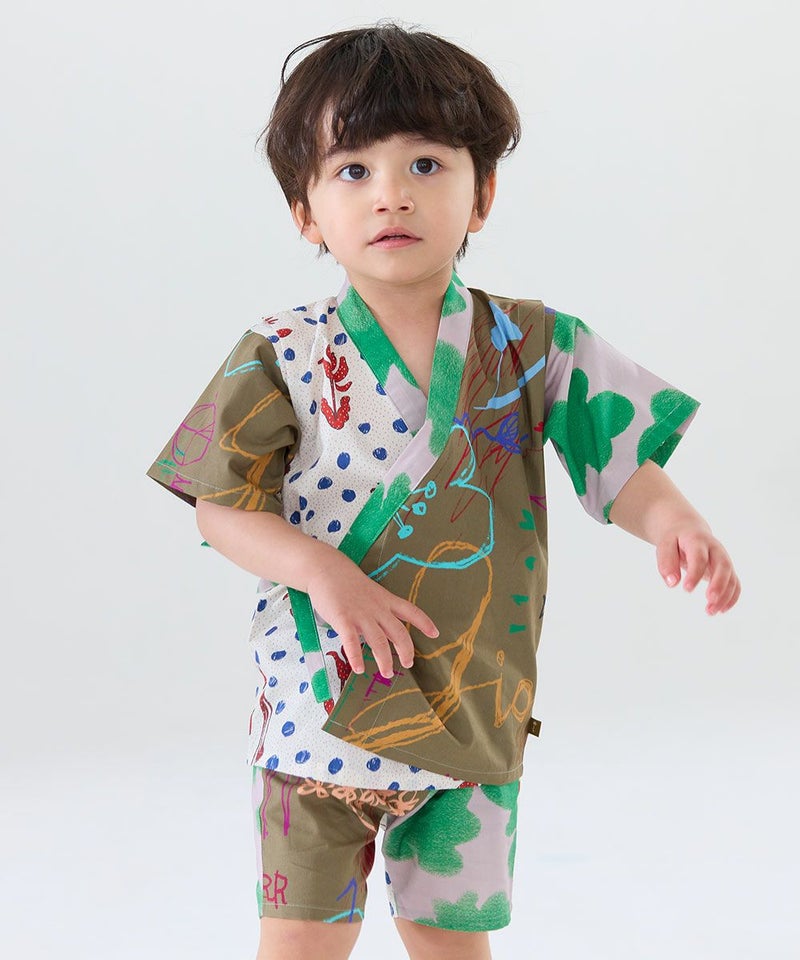 モデル身長：90cm　着用サイズ：90