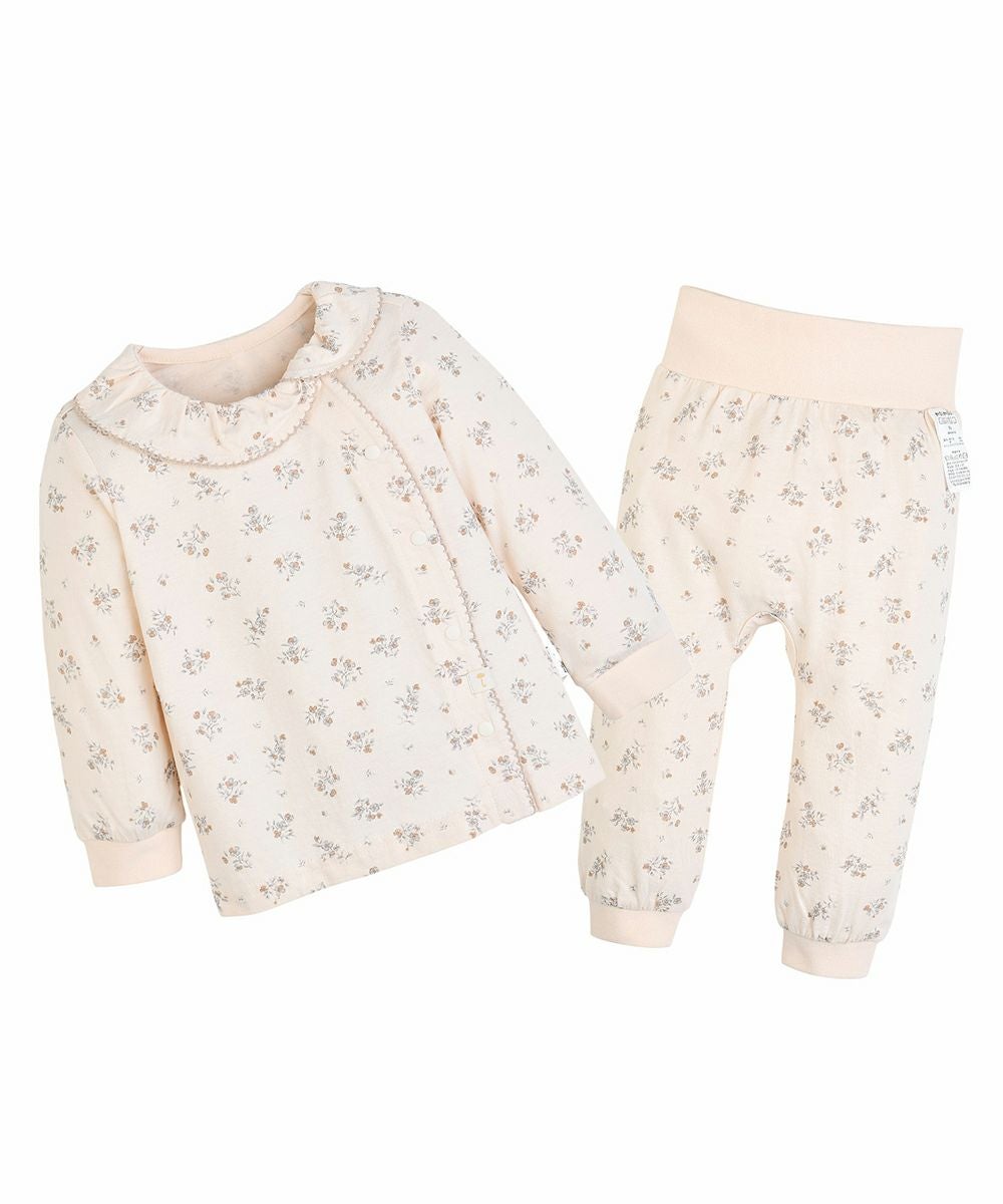 ルームウェア】ミニフラワー長袖トップス＆パンツ | おしゃれな子供服