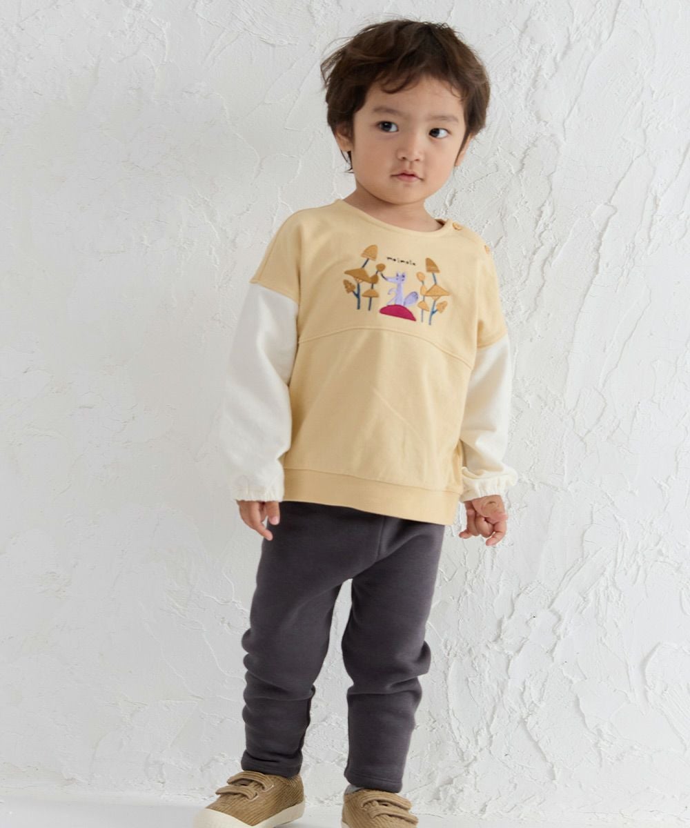 日本限定】ソフトタッチ裏起毛レギンス | おしゃれな子供服 moimoln
