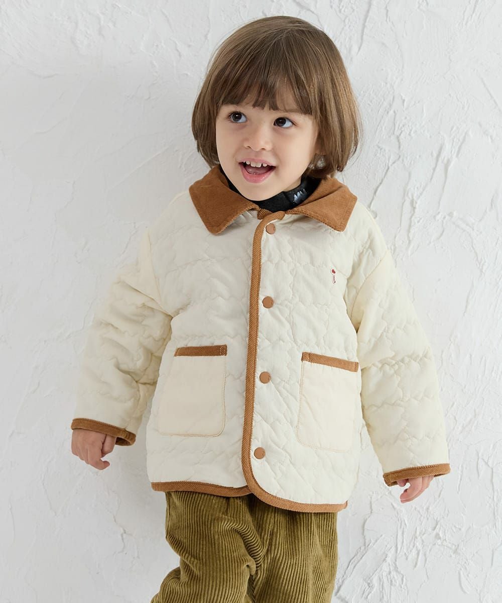 リバーシブルキャット軽量パデットジャケット | おしゃれな子供服