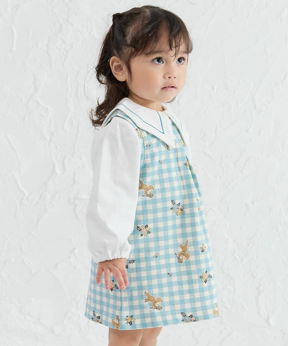 モデル身長：85cm　着用サイズ：90