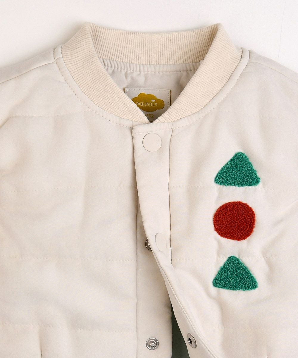 SOFT&】ワンポイントモチーフ軽量パデットベスト | おしゃれな子供服