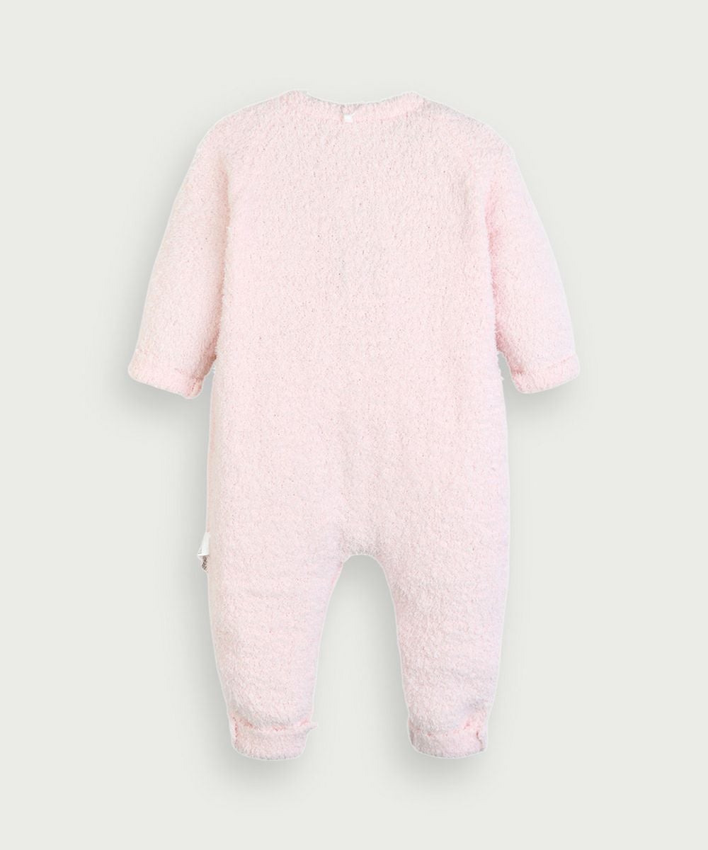 モコモコニット無地長袖カバーオール | おしゃれな子供服 moimoln