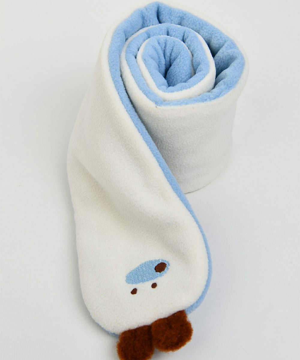 baby toysフリースマフラー　ファンシーアラモード OUR KIND OF HOLIDAY】【KIDS】フェイスモチーフ マフラー(アパレル