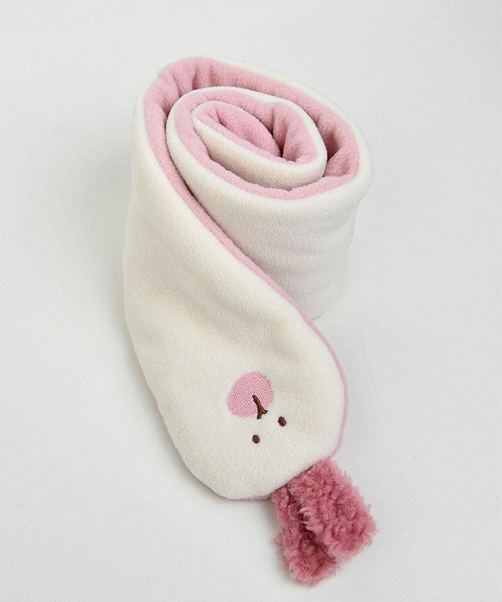 baby toysフリースマフラー　ファンシーアラモード ベアラビットフリースマフラー | おしゃれな子供服 moimoln