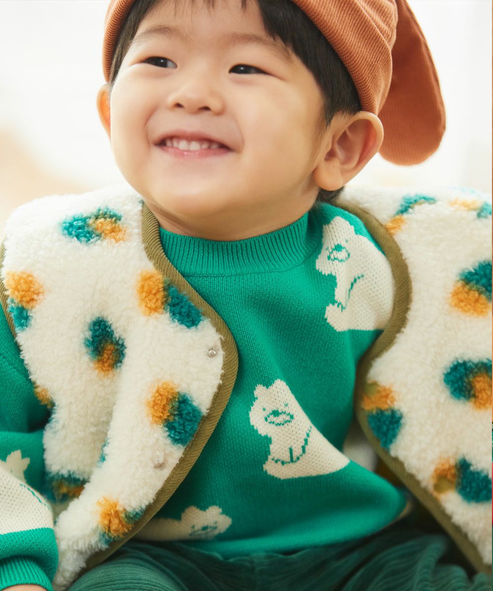 モデル身長：86cm　着用サイズ：90