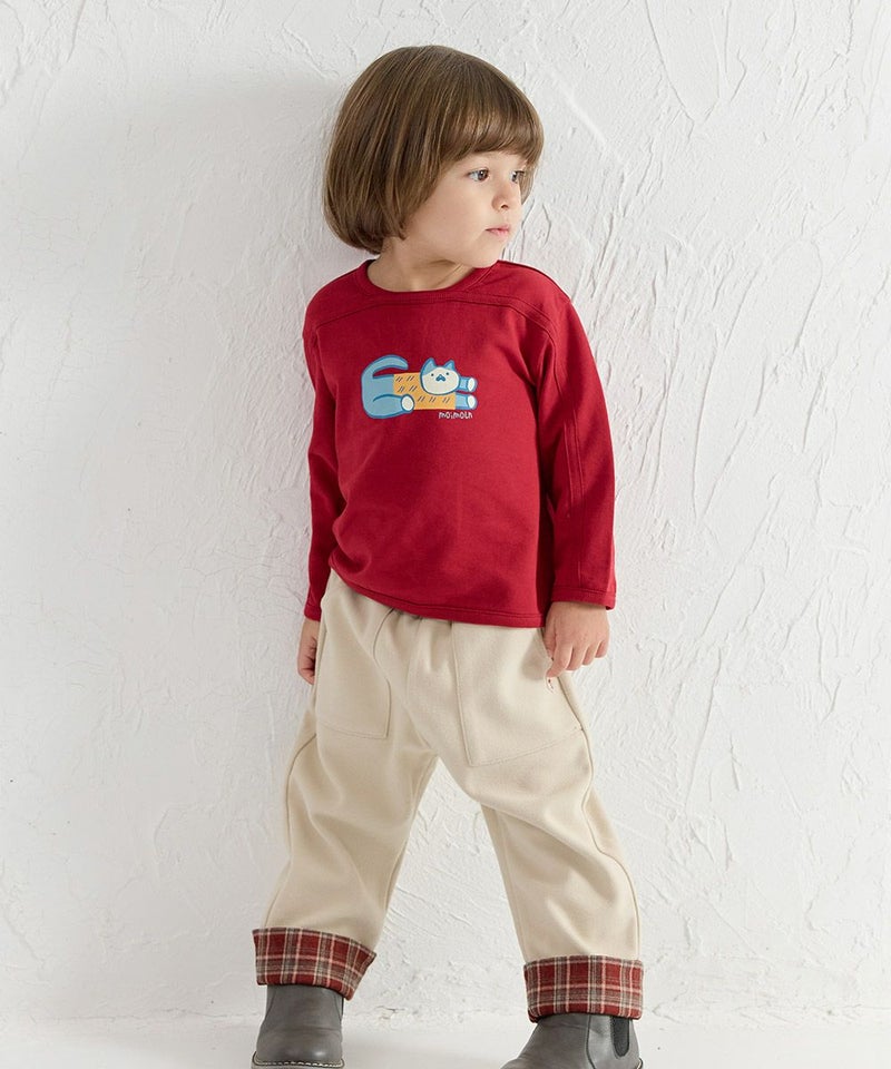 モデル身長：92cm　着用サイズ：100