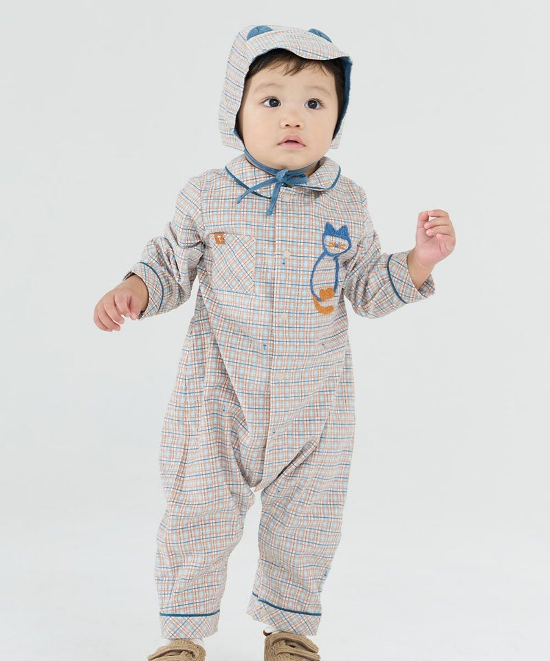 モデル身長：83cm　着用サイズ：80