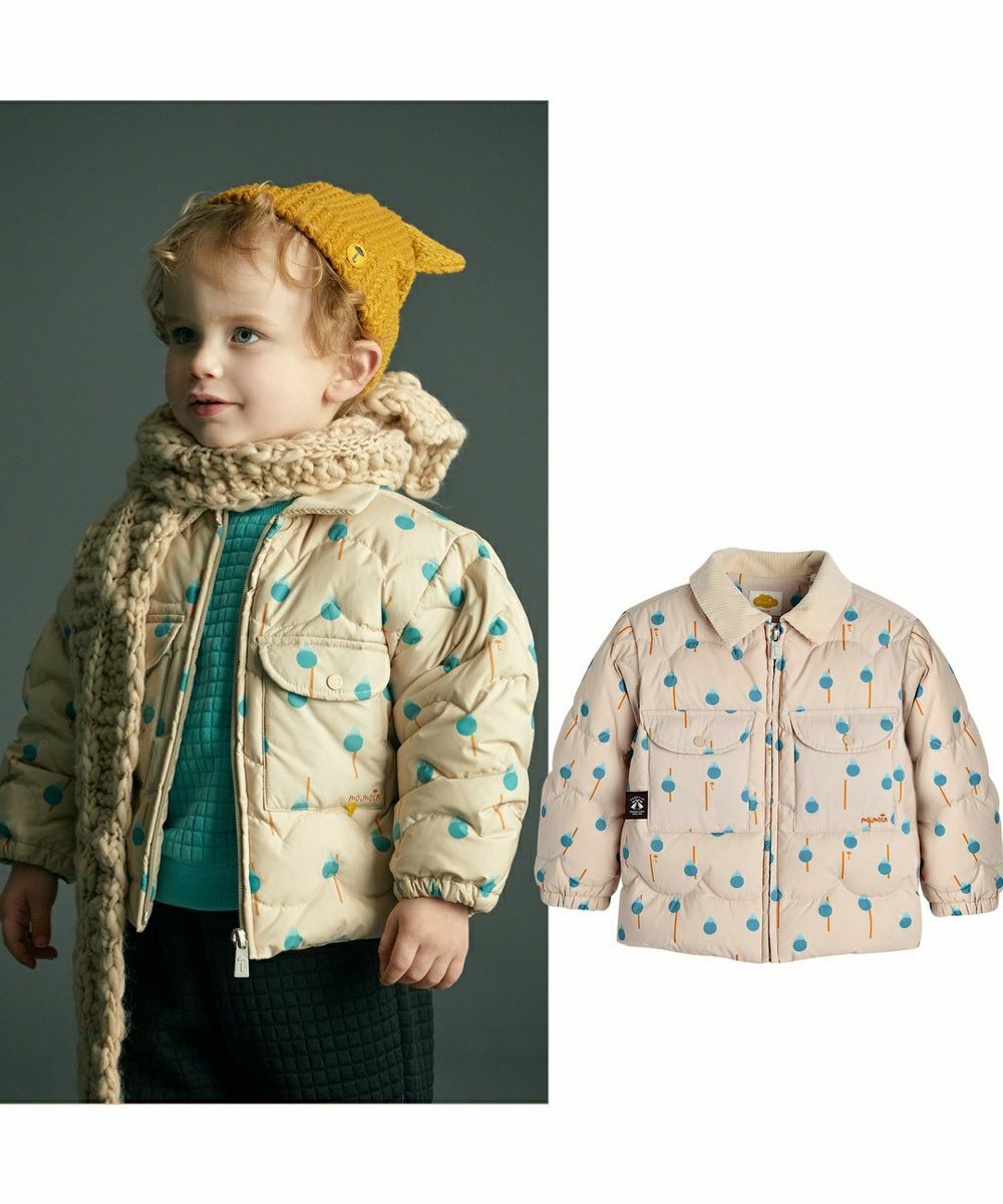 モイモルン moimoln ダウン 花柄 フィンリシンシュレートカバーオール フィンリシンシュレートカバーオール | おしゃれな子供服 moimoln