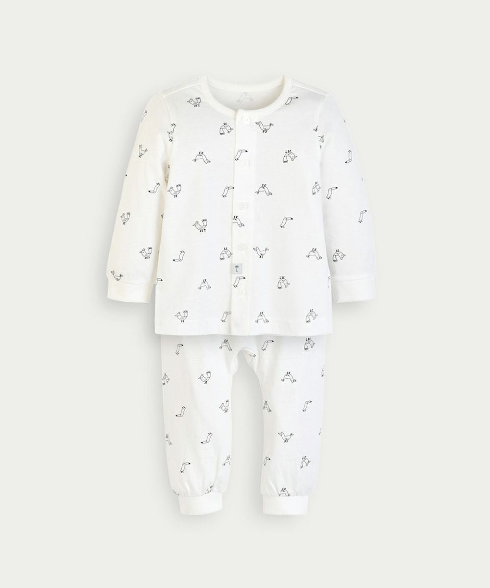 80サイズ：前全開き