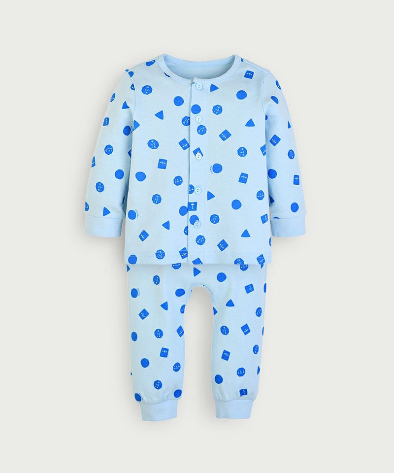 80サイズ：前ボタン全開き