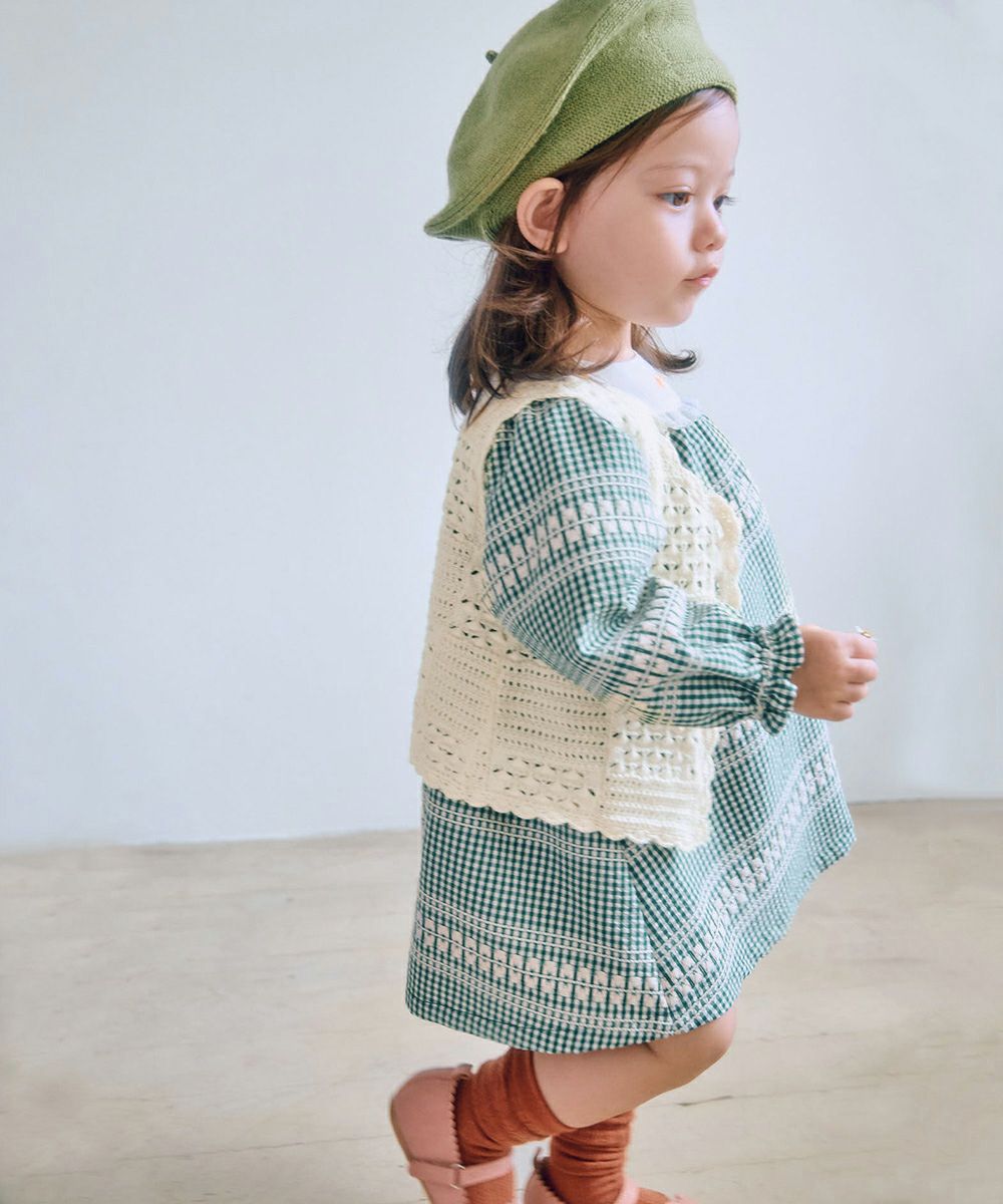 モデル身長：83cm　着用サイズ：90