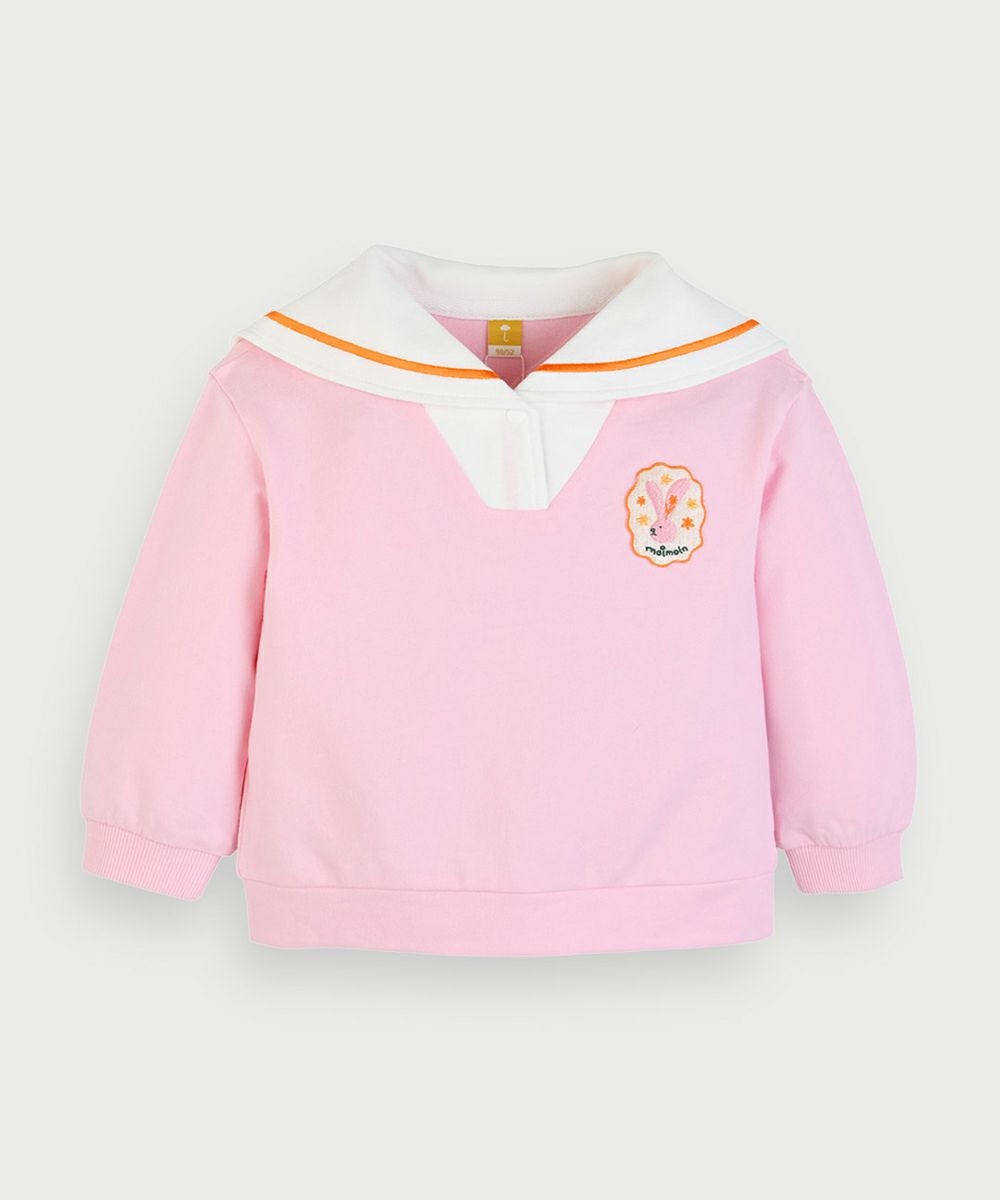 セットアップ】アニマルセーラーカラー長袖トップス＆パンツ