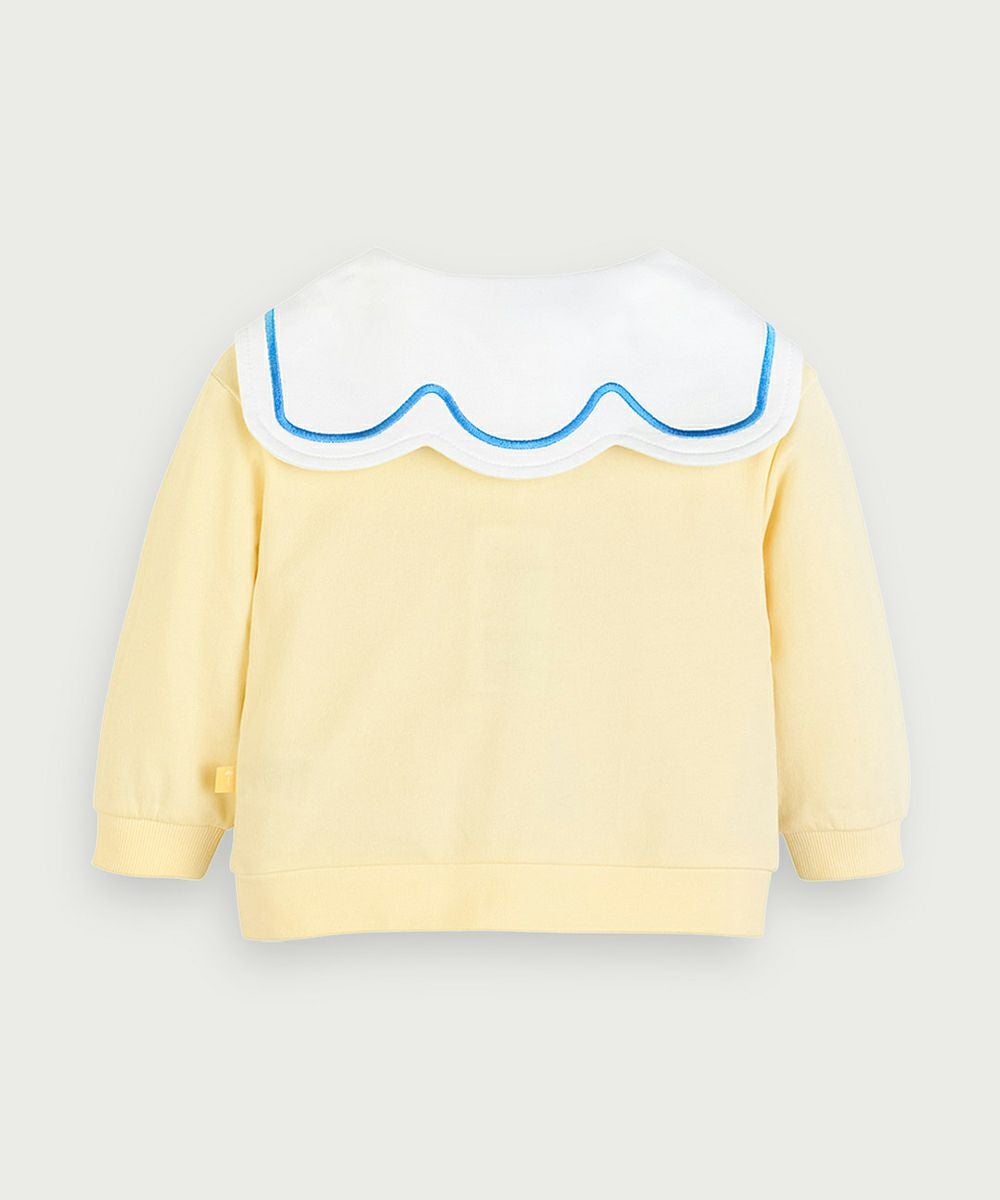 Amina 長袖 セーラーカラー トップス セットアップ】アニマルセーラーカラー長袖トップス＆パンツ