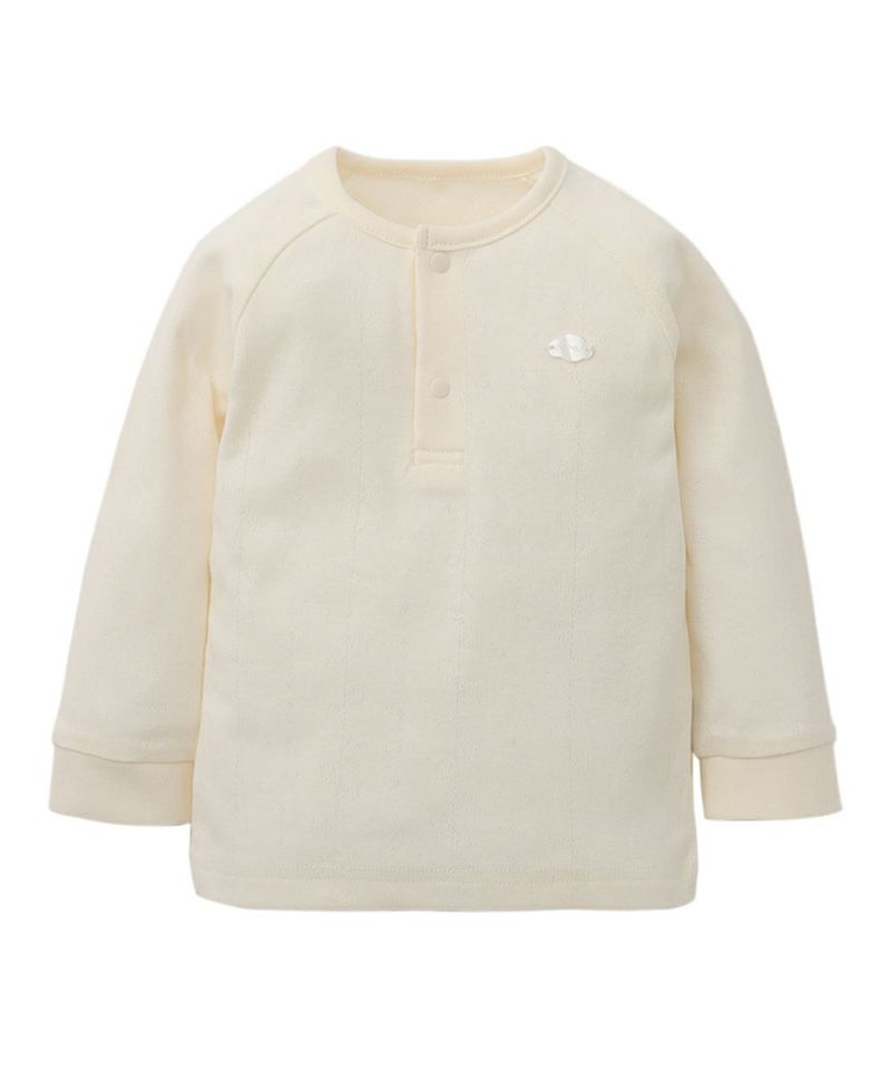 90サイズ：前スナップボタン半開き