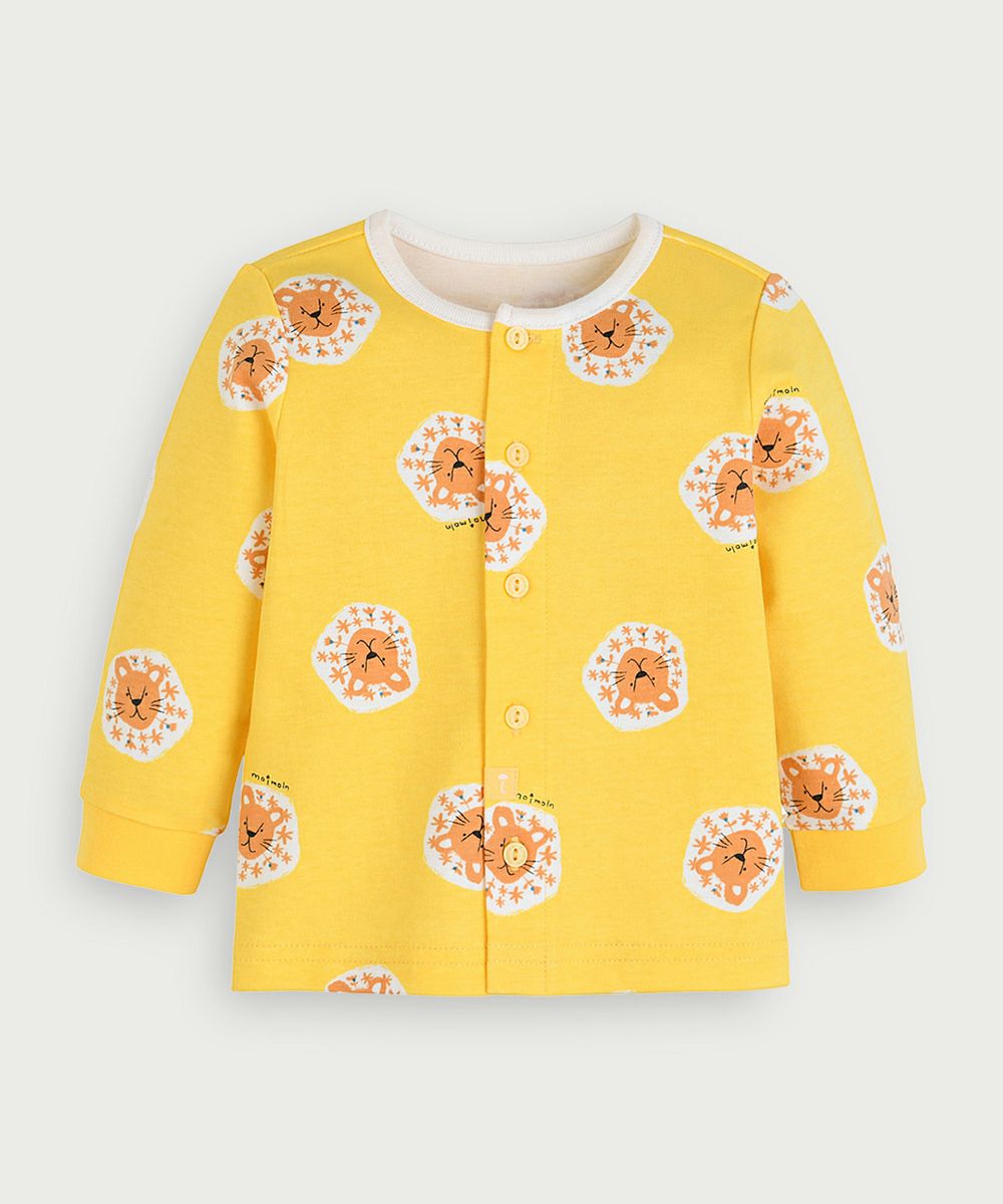 80サイズ：前ボタン全開き