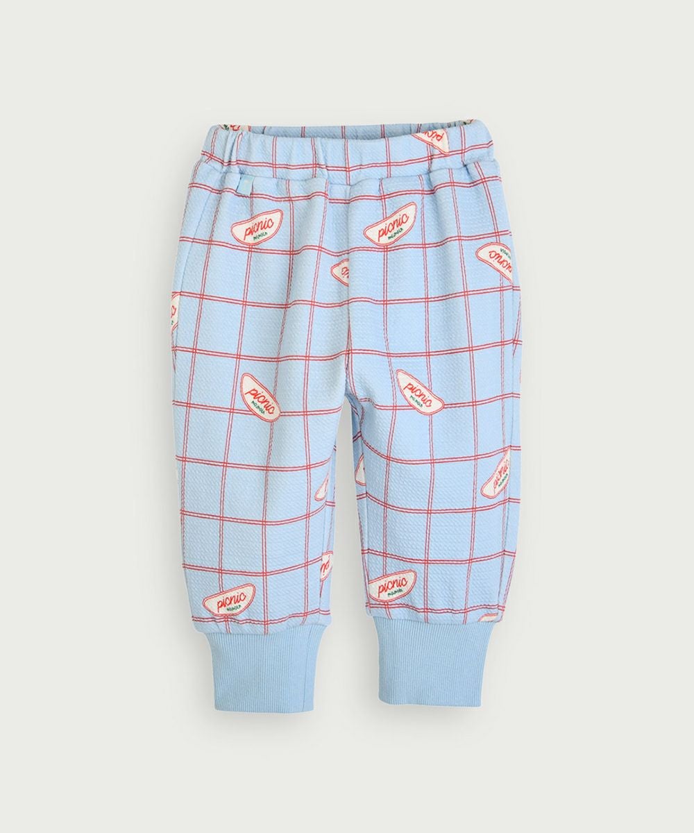 セットアップ】Picnicチェック長袖トップス＆パンツ | おしゃれな子供