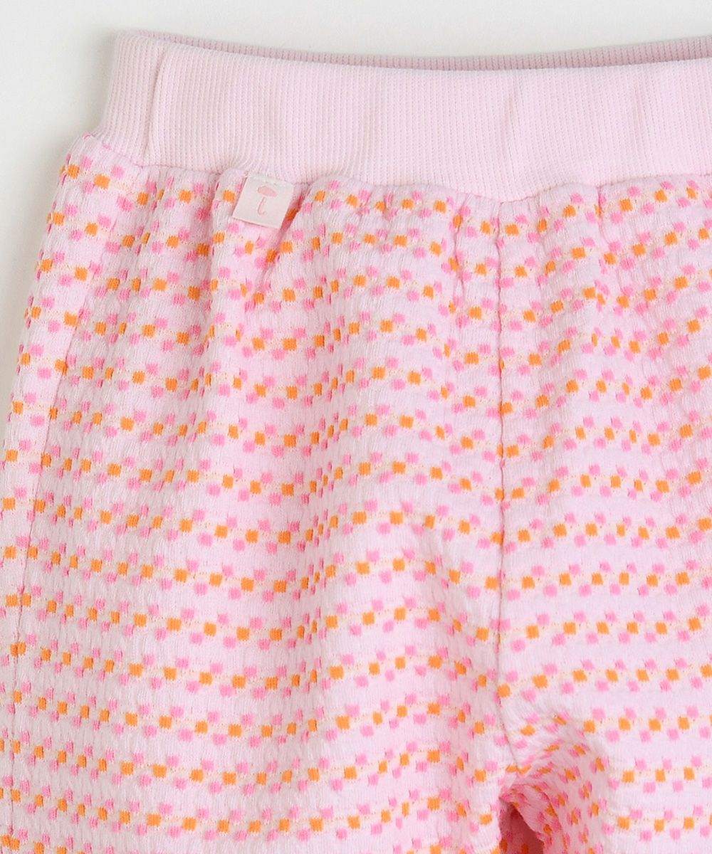 セットアップ】ラビットカラーブロック長袖トップス＆パンツ