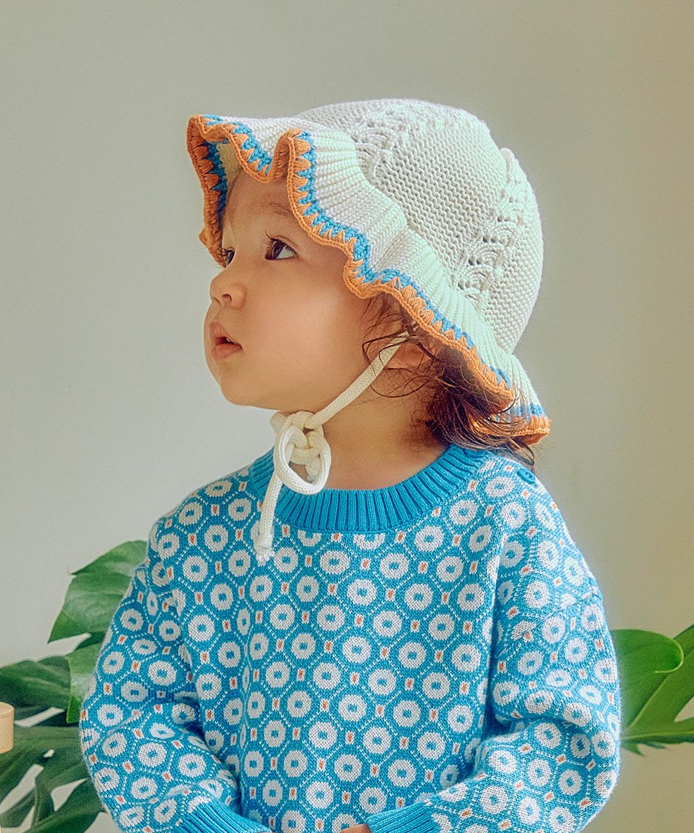 世界の子供服　マ・メール　ミミソル　mimisol 　ストローハット　帽子　新品 楽天市場】【アウトレット】麦わら帽子 ストローハット 耳付き 帽子