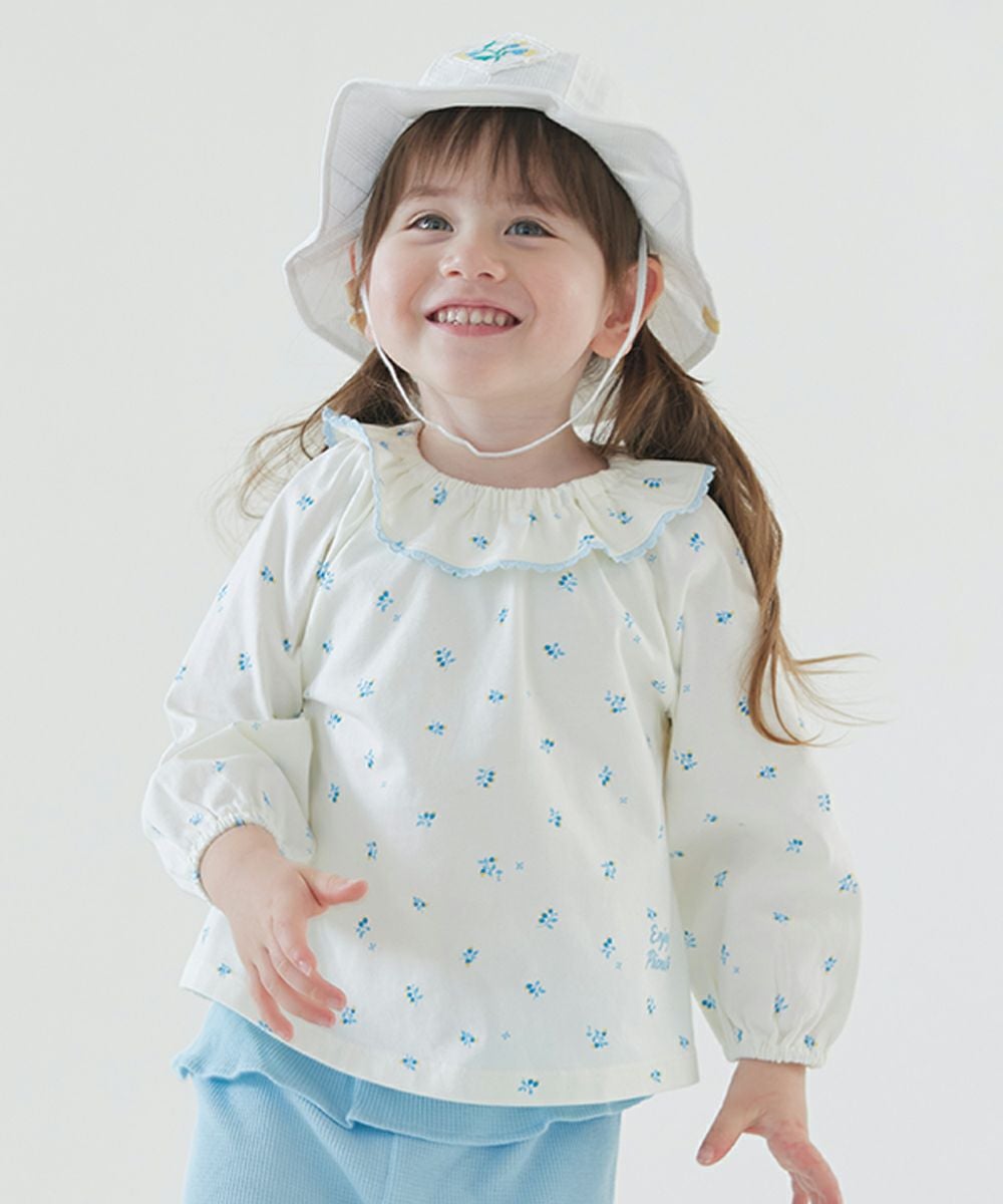 アイレットフラワーバケットハット・帽子 | おしゃれな子供服 moimoln