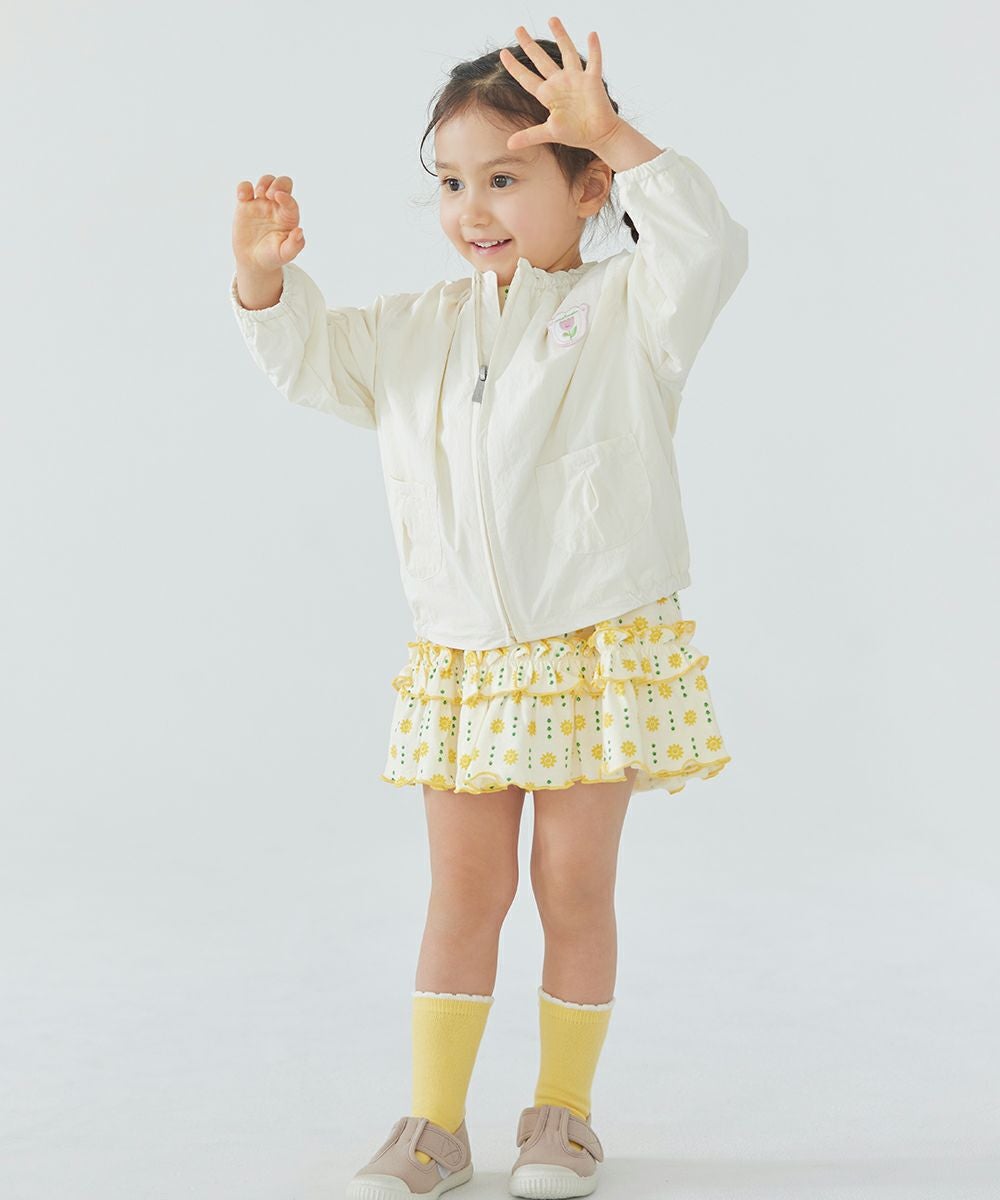 極美品 ハンドメイド作家SUNNY DAYS フリル襟 ギャザーロングワンピース SunnyDayフリル長袖ワンピース | おしゃれな子供服 moimoln