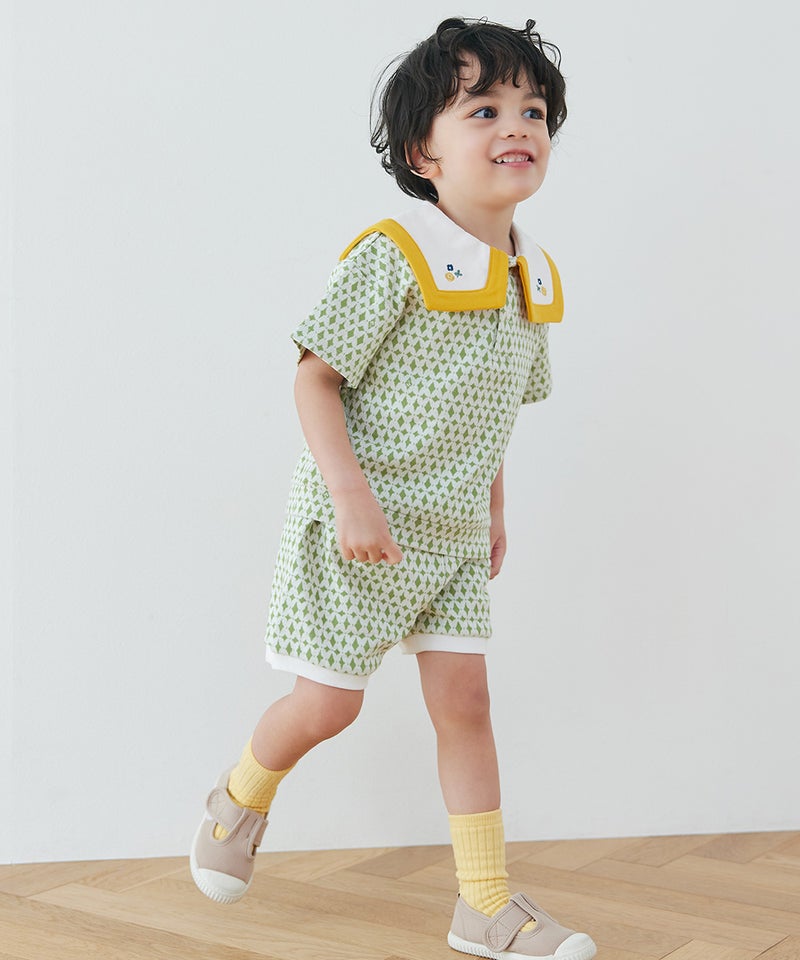 モデル身長：95cm　着用サイズ：100