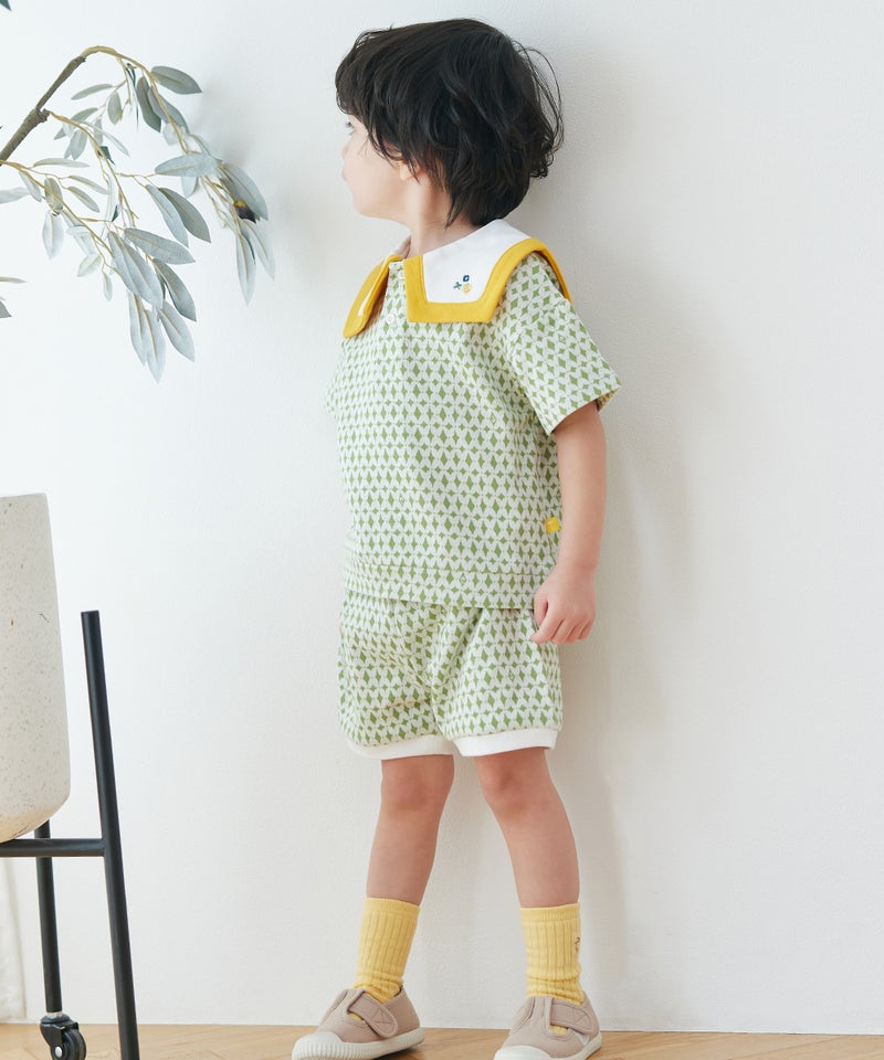 モデル身長：95cm　着用サイズ：100